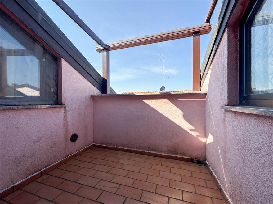 Terrazzino su zona giorno